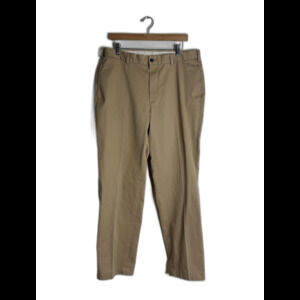 Brooks Brothers Pants Mens 36x32 Khaki Advantage Chino Clark 100% Cotton